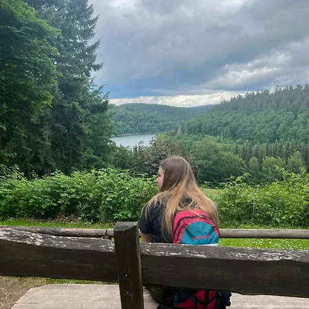 Eifelurlaub - Kanadisches Blockstamm Für 12 Personen Ferienhaus *